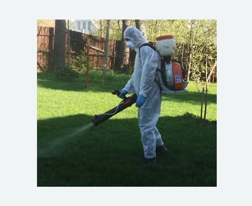 Обработка территории от клещей в Приозерске